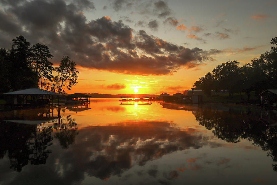 Searing Lake Sunrise Photograph by Ed Williams