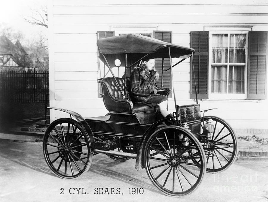 Sears Automobile, 1910 Photograph by Granger
