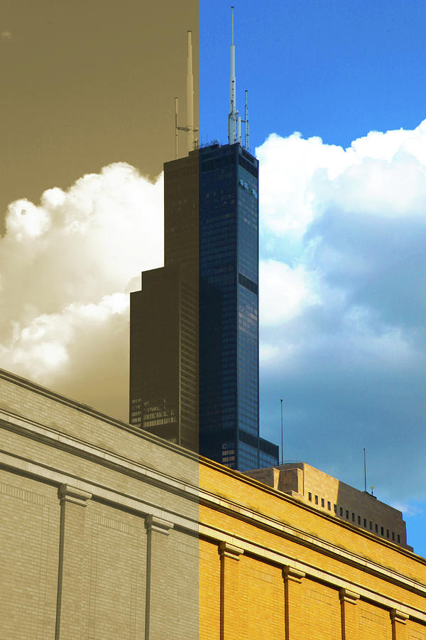 Sears Tower Cloud Photograph by Patrick Malon