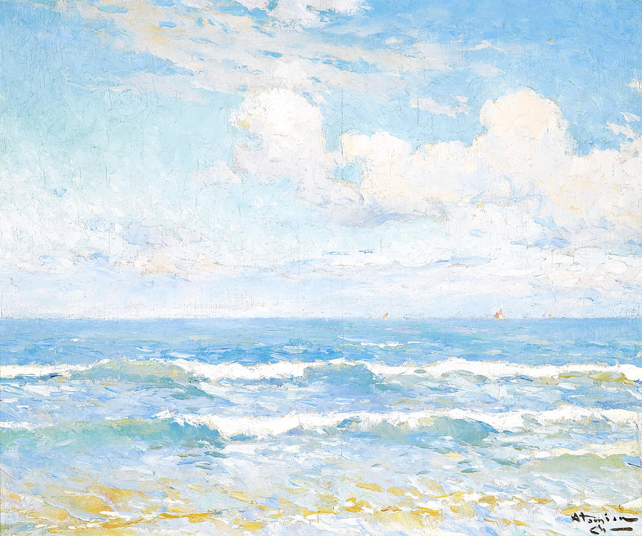 Seascape Painting by Charles Atamian
