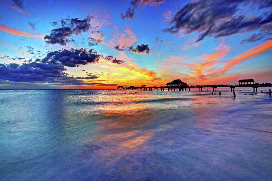 Seascape Rays Photograph by Scott Mahon