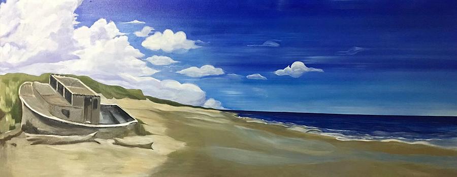 Seascape Series Drawing by Xueqi Bao Seascape Series Drawing by Xueqi Bao