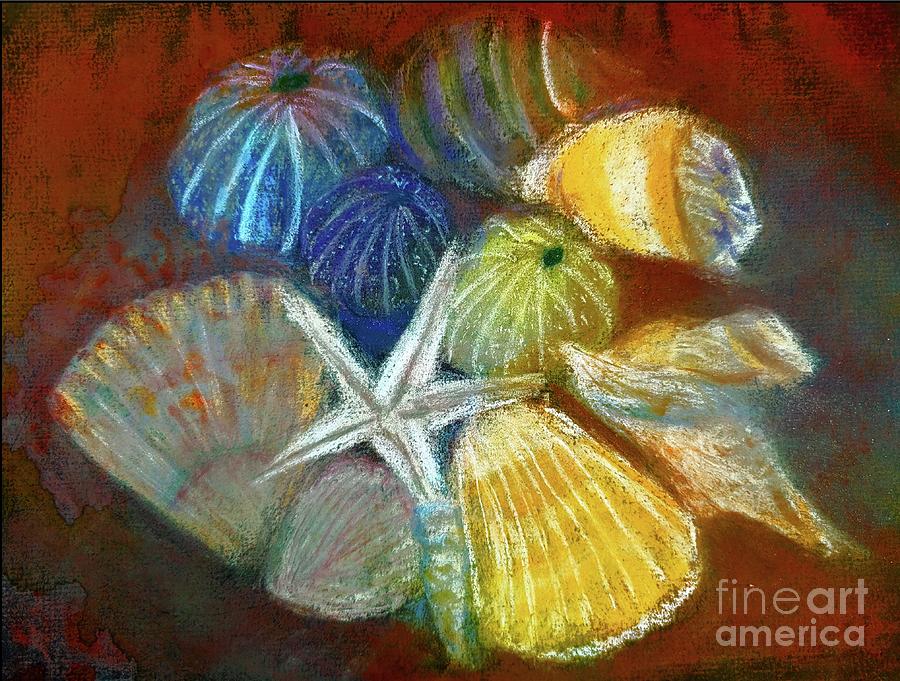 Shell Painting - Seashell by Aurelia Schanzenbacher