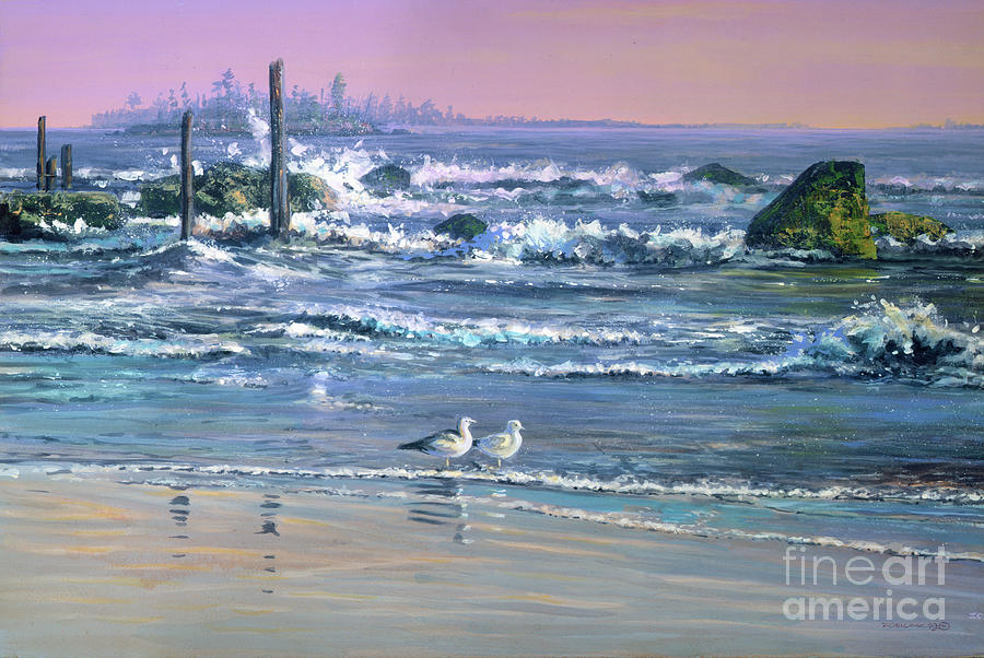Seashore Painting by Scott Zoellick