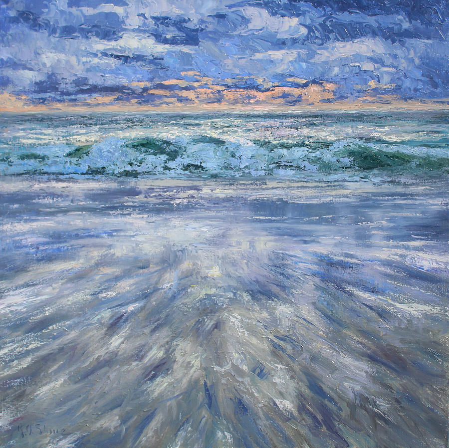 Impressionism Painting - Seaside Dreams by Kristen Olson Stone