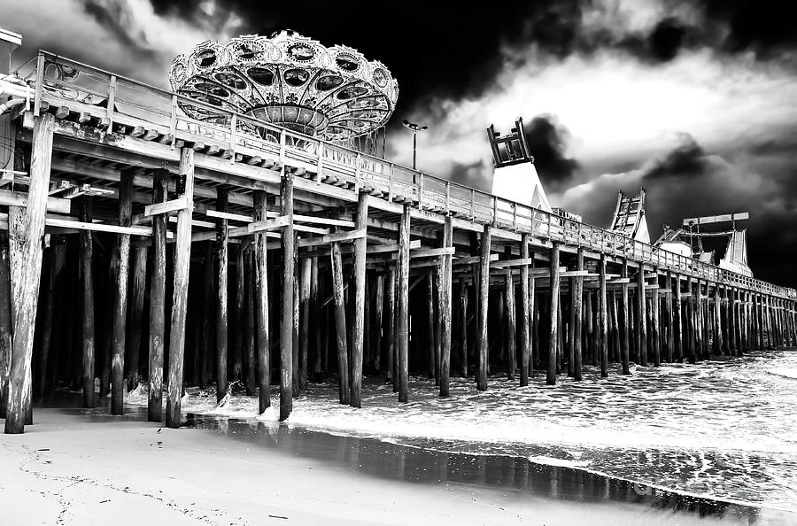 Seaside Heights Casino Pier 2007 in New Jersey Photograph by John Rizzuto
