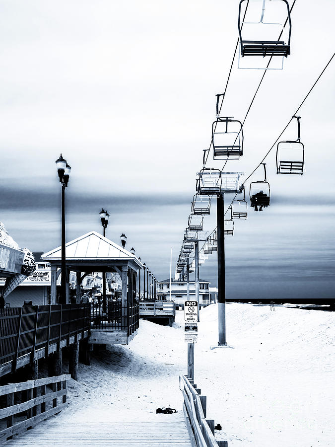 Seaside Heights Gondola in New Jersey Photograph by John Rizzuto