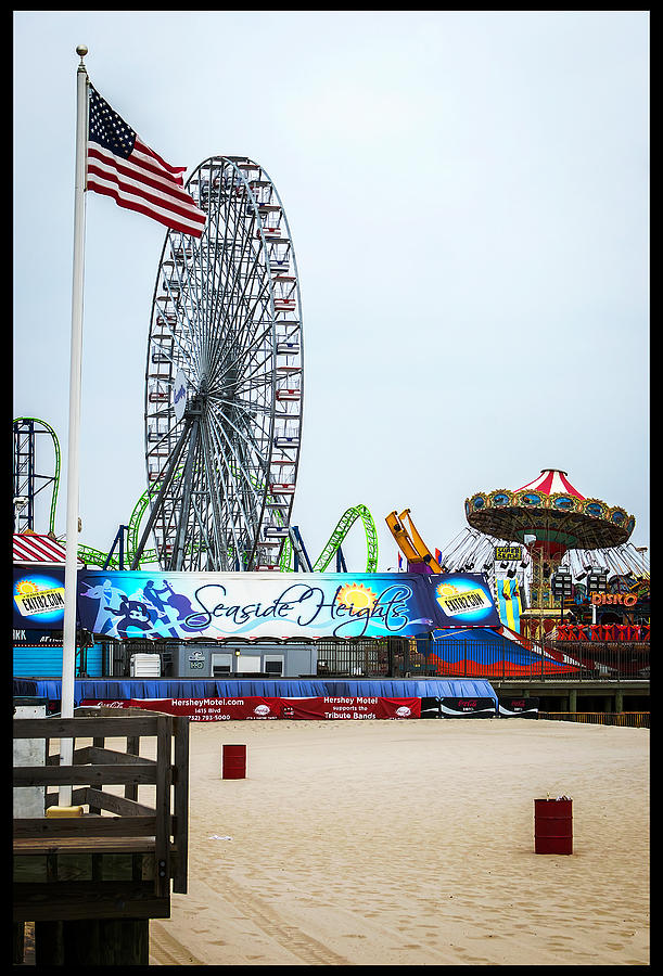 Seaside Heights, NJ #1 Photograph by Christopher W Weeks