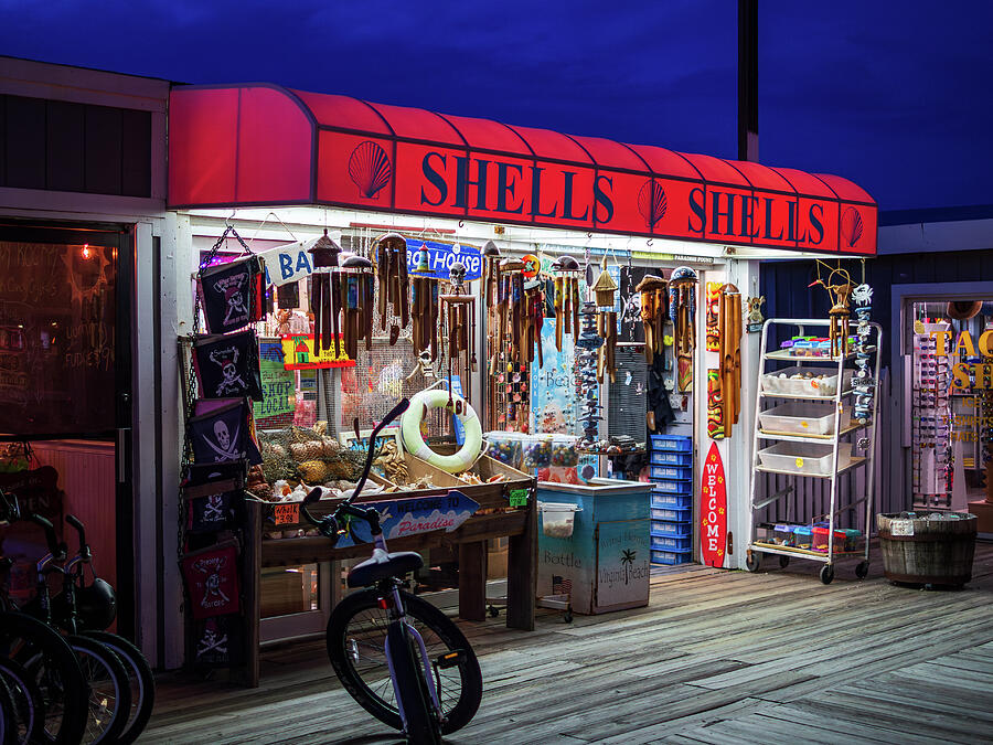 Seaside Shopping for Souvenirs Photograph by Rachel Morrison Seaside Shopping for Souvenirs Photograph by Rachel Morrison