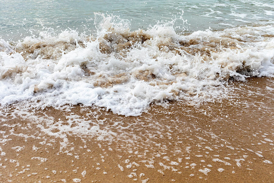 Seaside Splash Photograph by Tanya C Smith