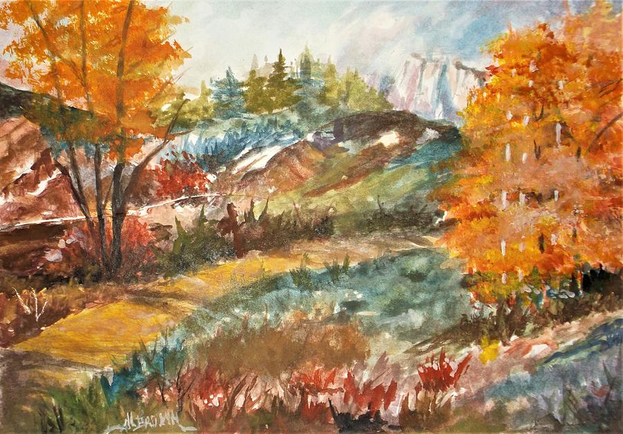 Season of Color Painting by Al Brown