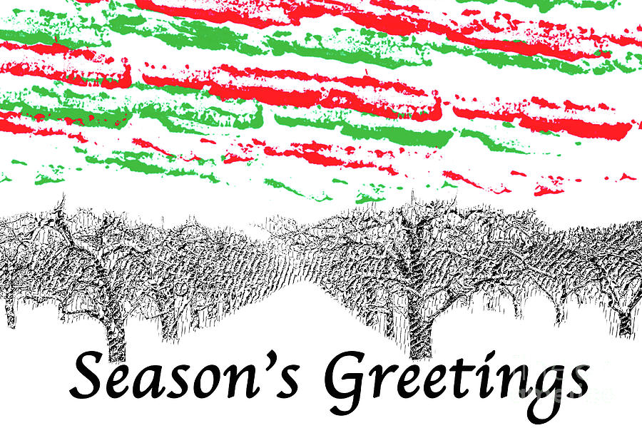 Seasons Greetings from Niagara Orchards Photograph by Marilyn Cornwell
