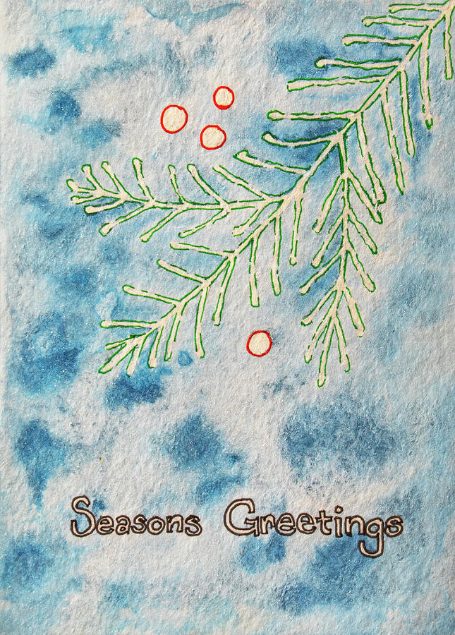 Seasons Greetings Painting by Jean Haynes