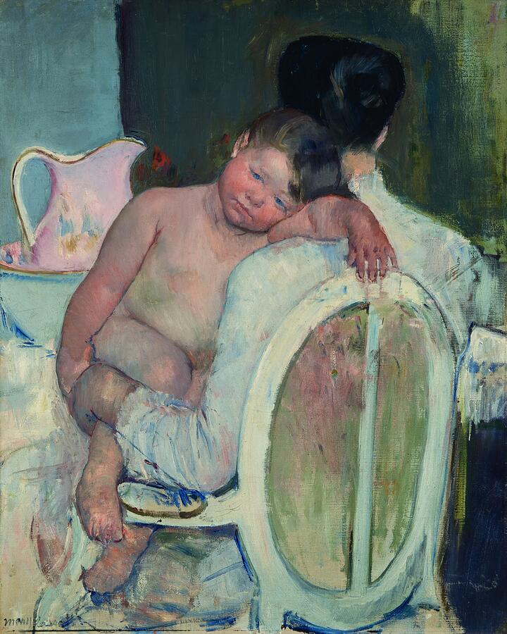 Seated woman with a child in her arms - Marie Cassatt Digital Art by Samuel HUYNH Seated woman with a child in her arms - Marie Cassatt Digital Art by Samuel HUYNH