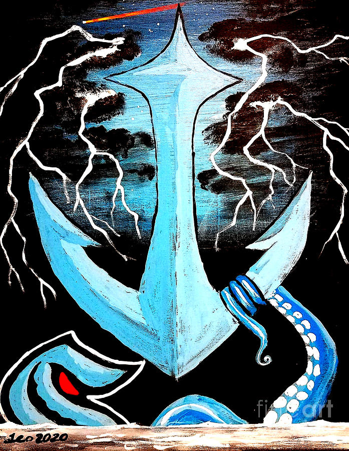 Seattle Kraken Custom Wall Art – Hex Head Art