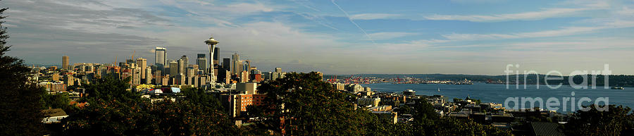 Seattle Panorama Cityscape  Photograph by Gunther Allen