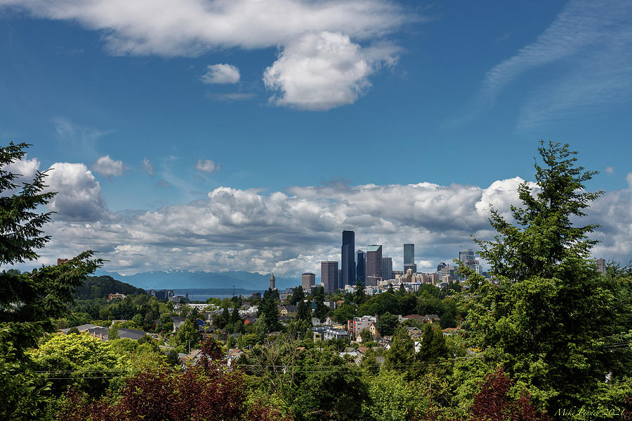 Seattle Skyline 02 Photograph