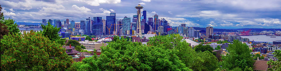 Seattle Washington Cityscape Photograph by Scott McGuire