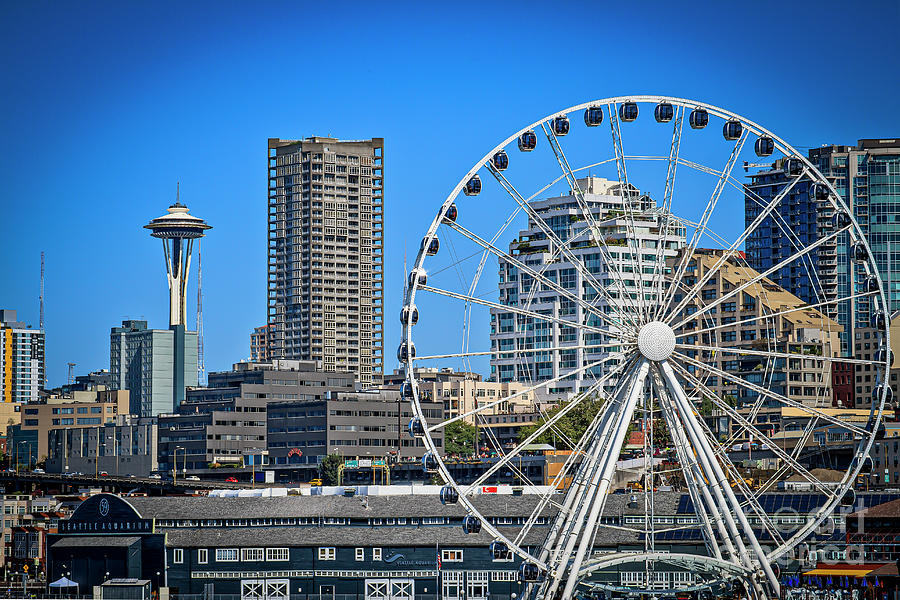 Seattle Wharf Photograph by Suzi Schirm - Fine Art America