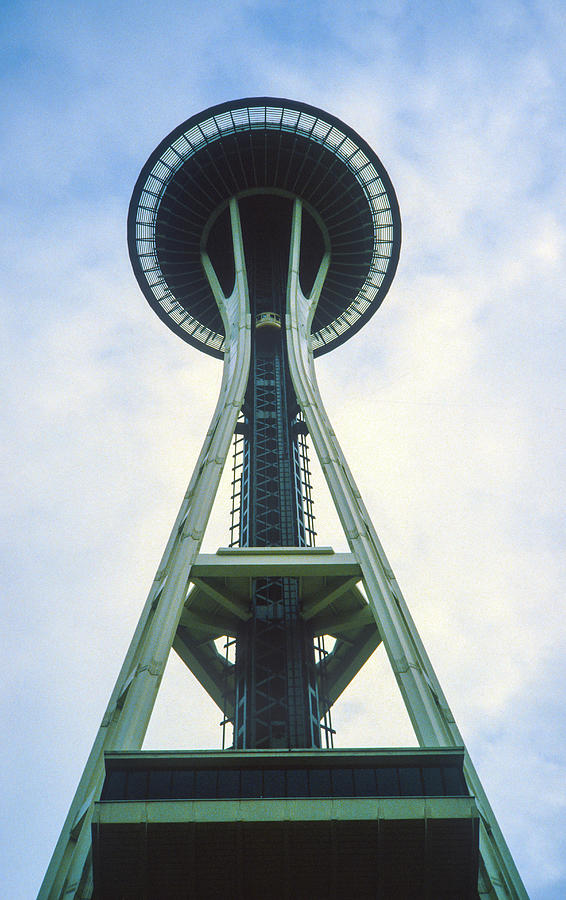 Seattles Space Needle 1984 Photograph by Gordon James