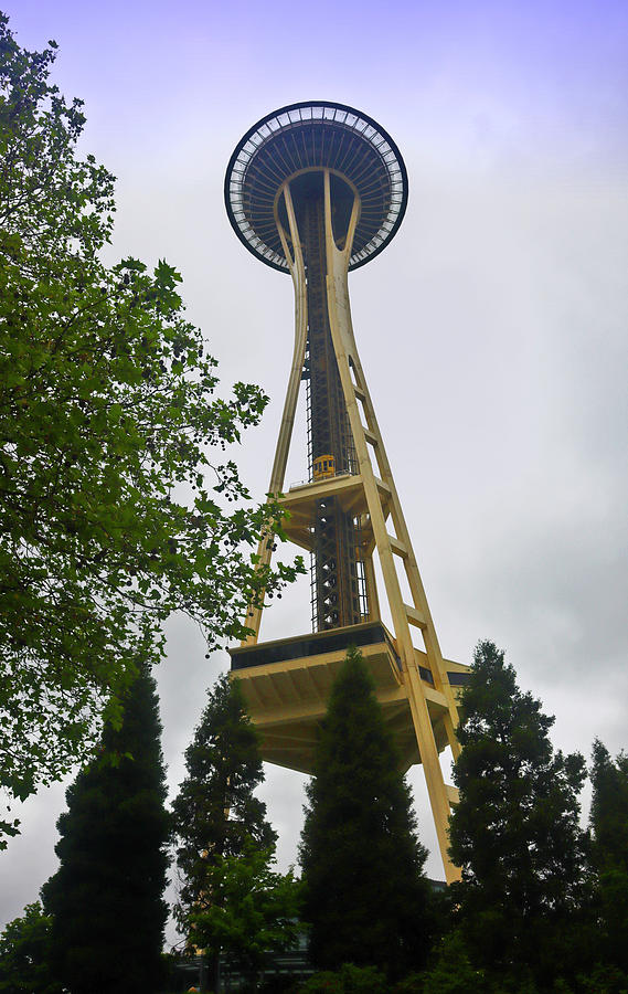 Seattles Space Needle Photograph by Joyce Dickens