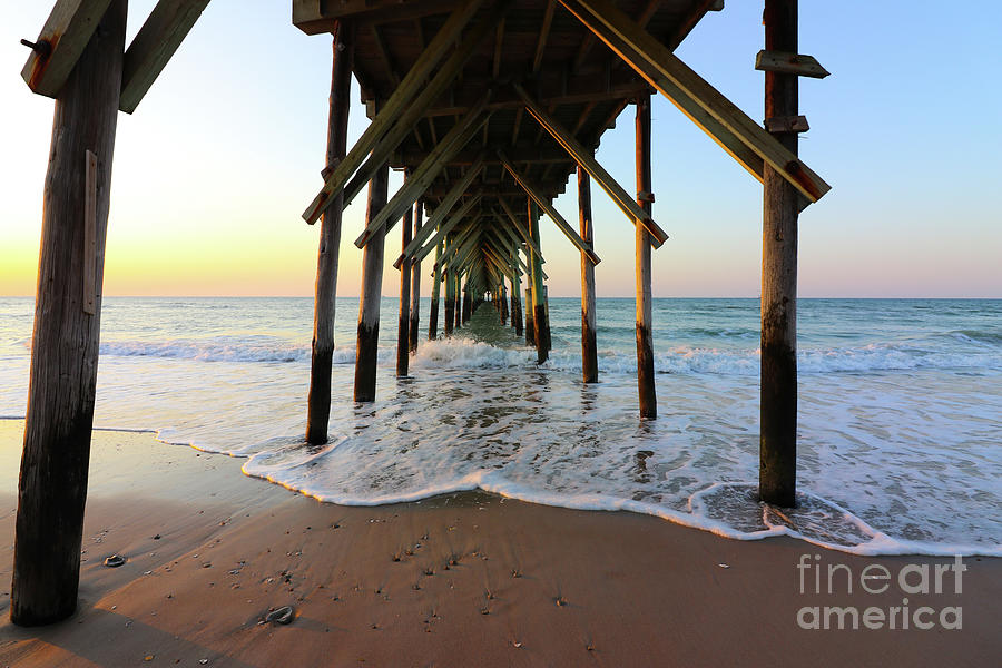 Seaview Pier North Topsail Island 1024 Photograph by Jack Schultz