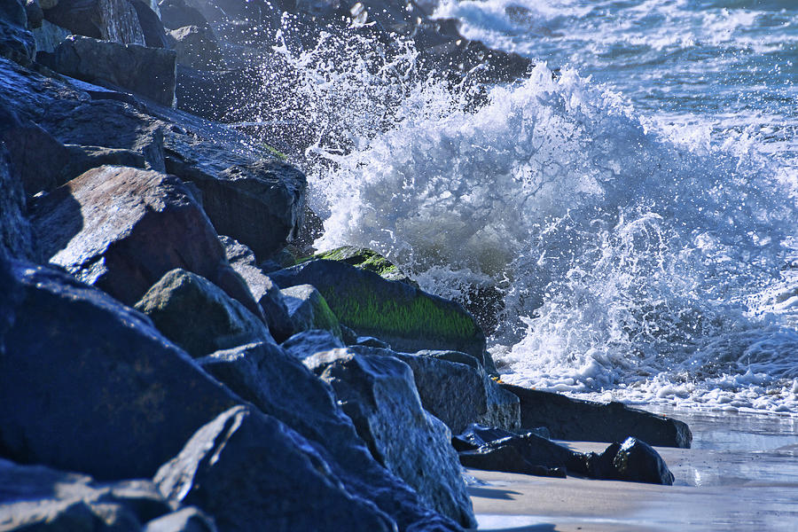 SeaWall Wake Photograph by Flavio Serina | Pixels