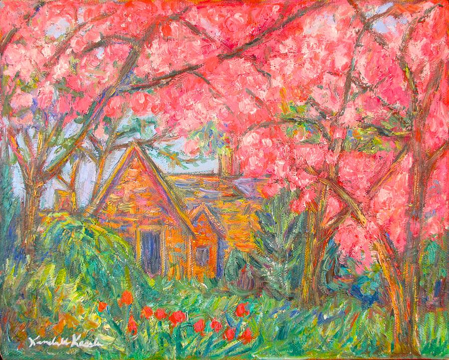 Secluded Home Painting by Kendall Kessler