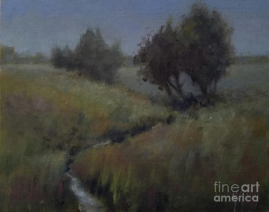 Secluded Stream Painting