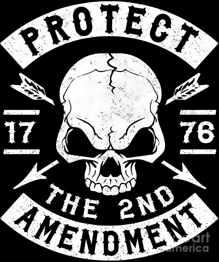 Summer Painting - Second Amendment Pro Nra Protect The 2nd by Gary Hall