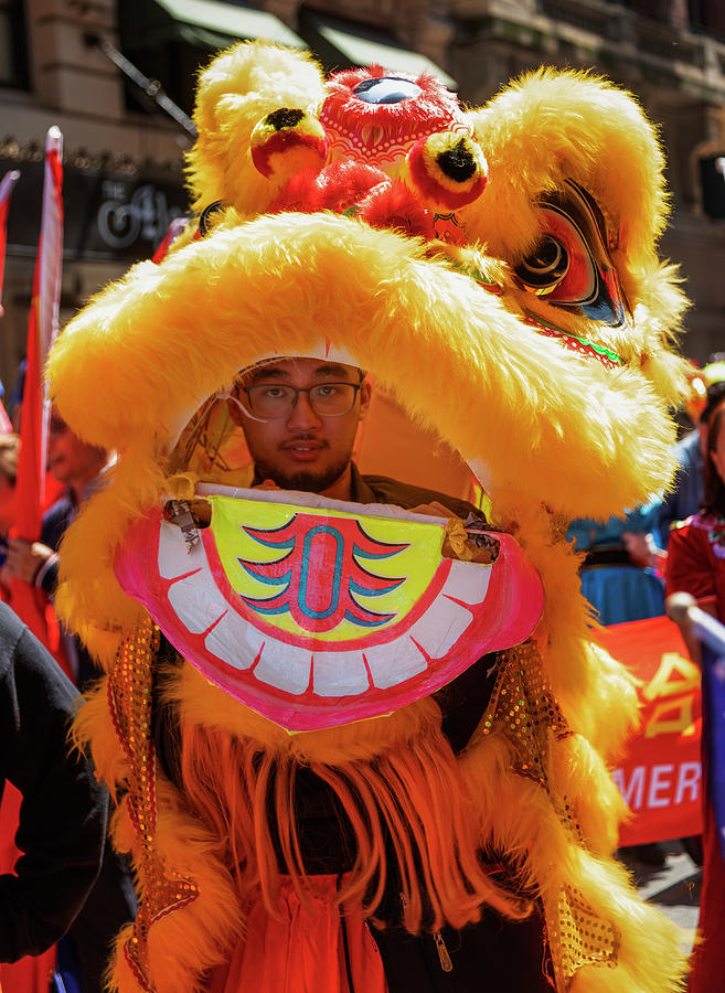 Second Annual AAPI Cultural and Heritage Parade Lion Dance Costu ...