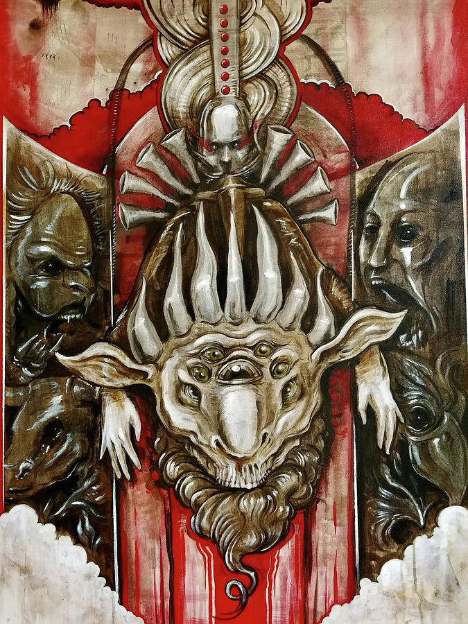 Animal Painting - Second Coming by Joshua Dixon