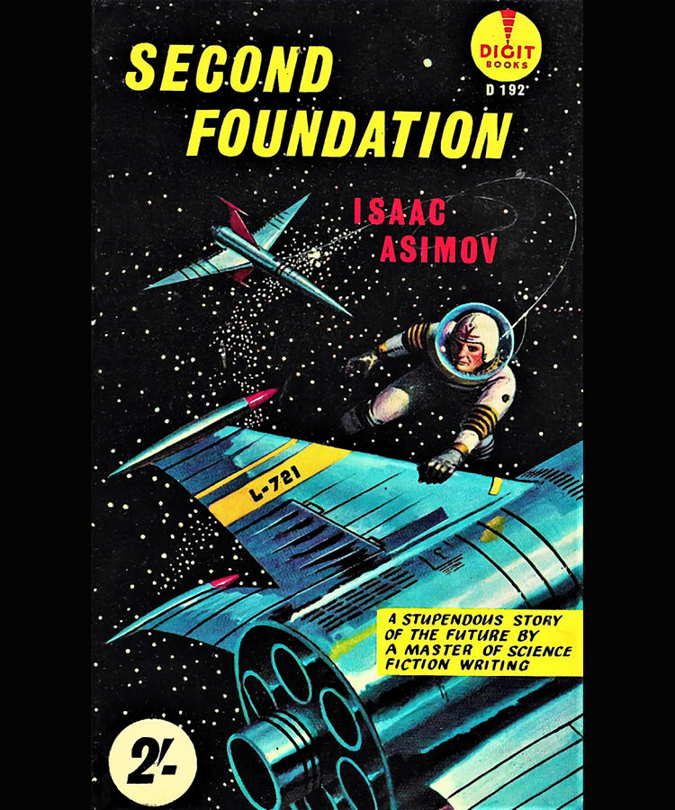 Second Foundation Isaac Asimov Poster Painting by Hunt Thomas Pixels