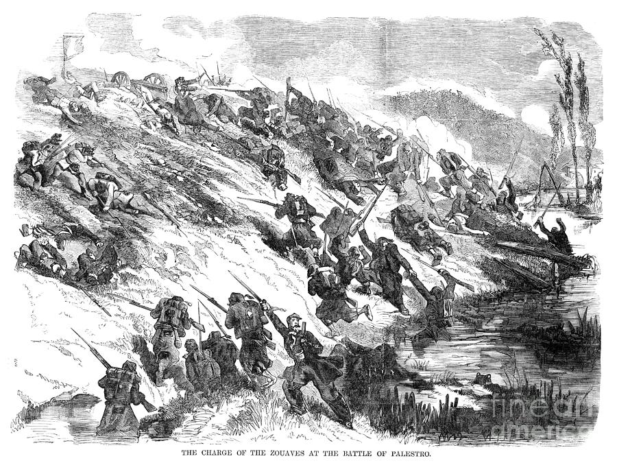 Second Italian War of Independence Drawing by Granger
