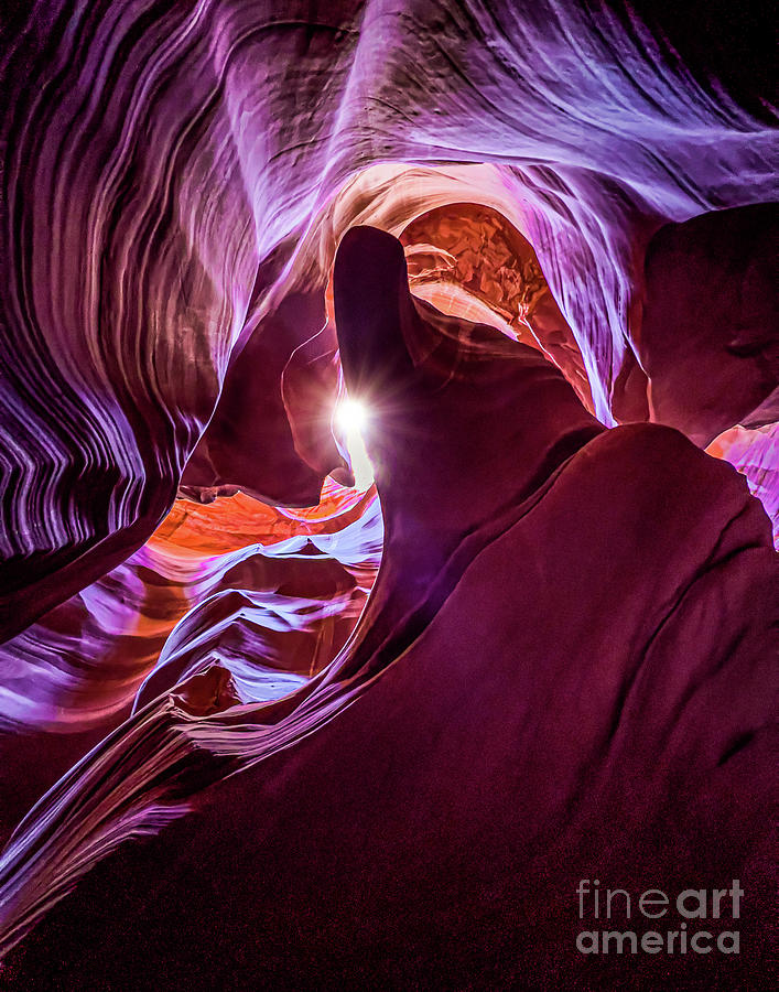 Secret Antelope Canyon Photograph by John Kain