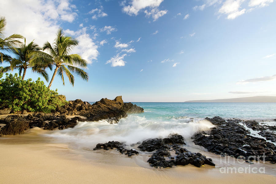 Beach Photograph - Secret Beach Maui by Michael Swiet