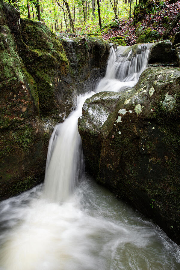 Secret Canyon Crevice Falls 24 Photograph by Grant Twiss Secret Canyon Crevice Falls 24 Photograph by Grant Twiss