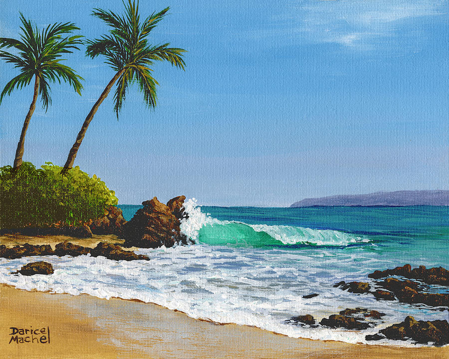 Secret Cove Maui Painting by Darice Machel McGuire