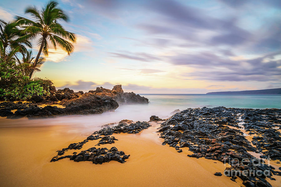 Secret Cove Wedding Beach Maui Hawaii Sunrise Photo Photograph by Paul Velgos