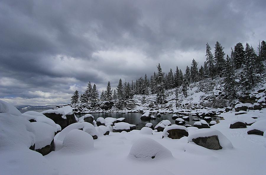 Secret Cove Winter Wonderland Photograph by Sean Sarsfield
