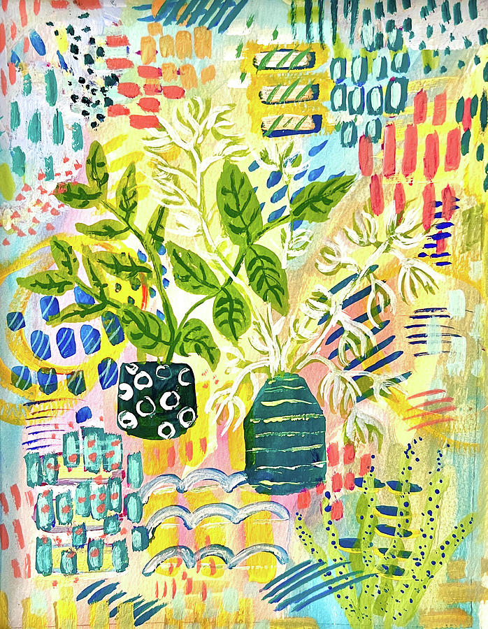 Secret Garden Painting by Marion McCristall
