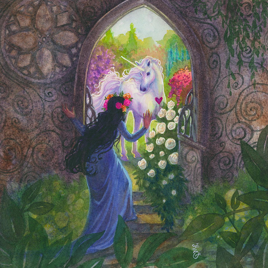 Secret of the Garden Painting by Sara Burrier