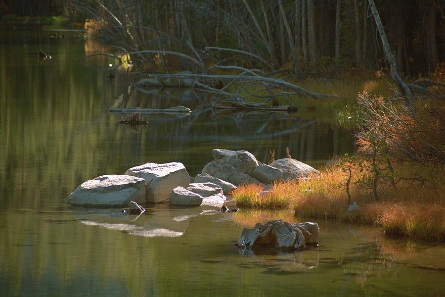 Secret Spot, Upper Twin Lakes, Mammoth Lakes, California Photograph by Bonnie Colgan