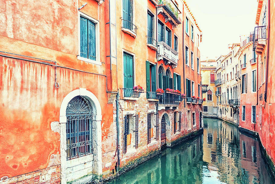 Architecture Photograph - Secret Venice by Manjik Pictures