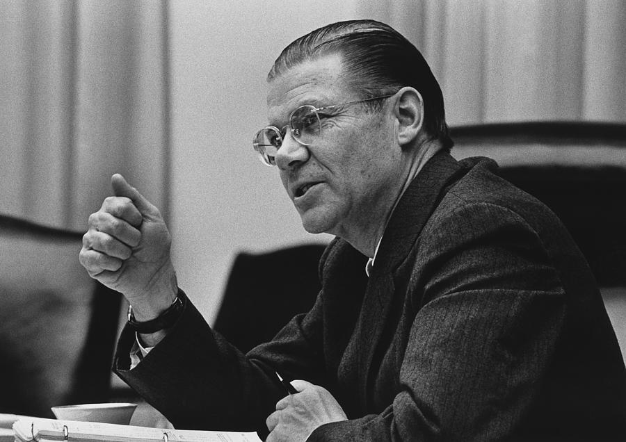 Secretary Of Defense Robert McNamara - 1968 Photograph By War Is Hell ...