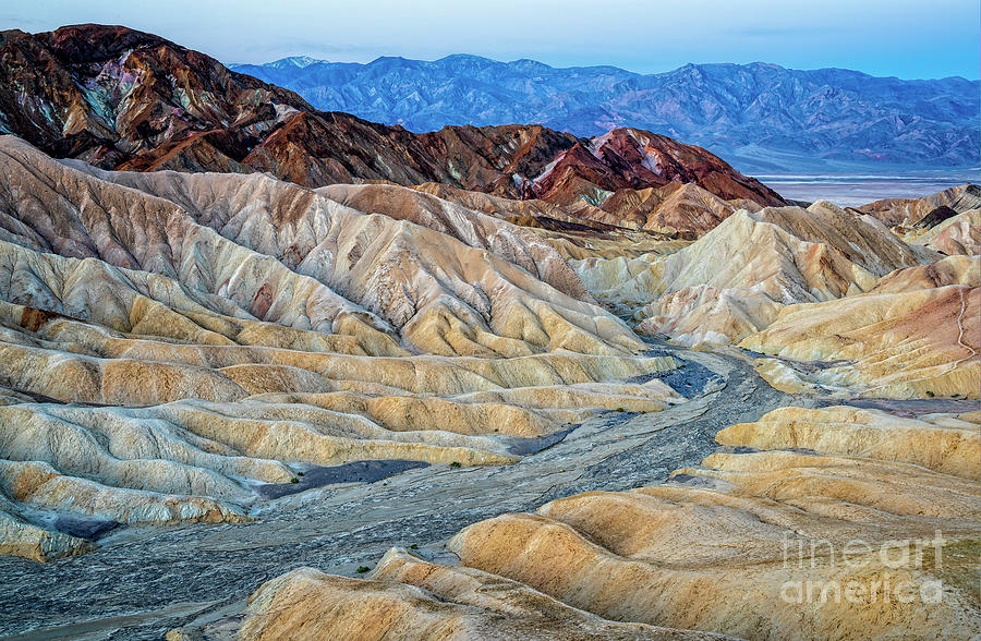 Death Valley National Park Photograph - Sediment by Charles Dobbs
