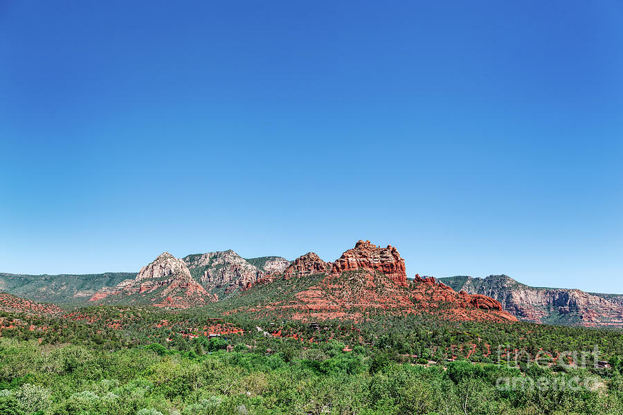 Sedona, Arizona, USA. Red rock formations. Photograph by Michal Bednarek