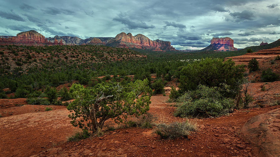 Sedona Clouds 2 Photograph by Rick Strobaugh