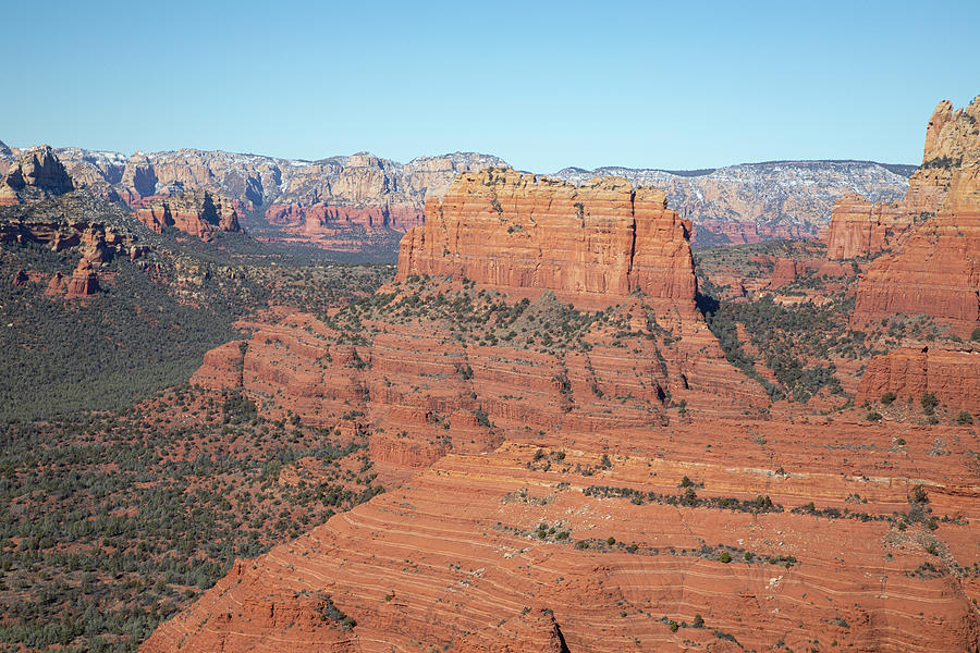 Sedona from the Air #2 Photograph by Steve Templeton