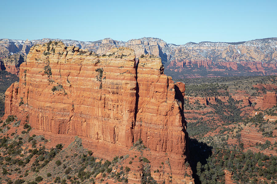 Sedona from the Air #3 Photograph by Steve Templeton